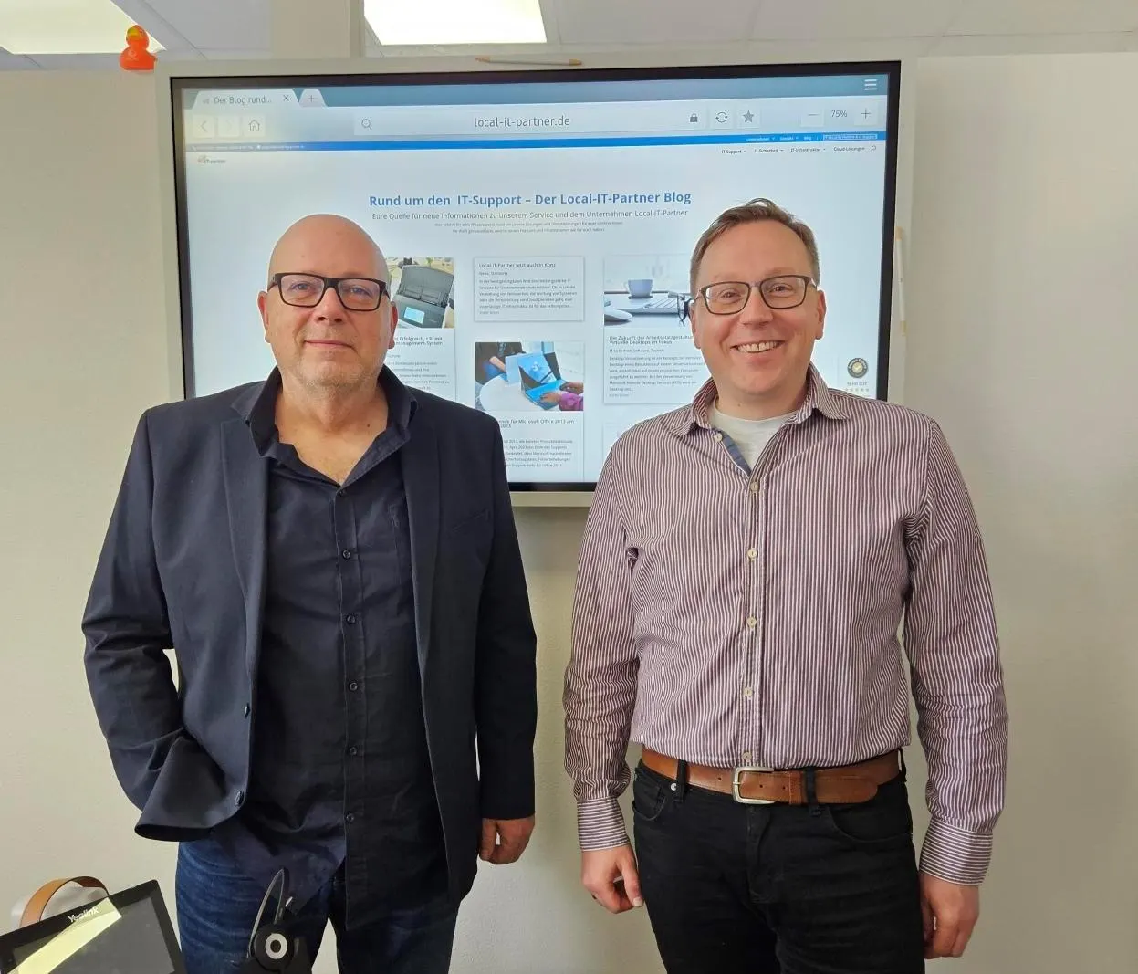Gemeinsam zum Erfolg: Jeffery Aiken wird Key-Account-Manager bei Local IT Partner Konz und Saarburg