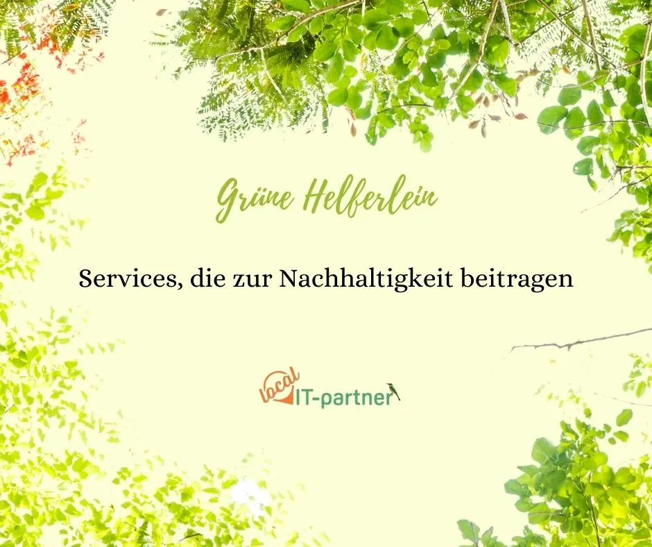 Grüne Helferlein: Services die dir helfen, dein Unternehmen nachhaltiger zu führen